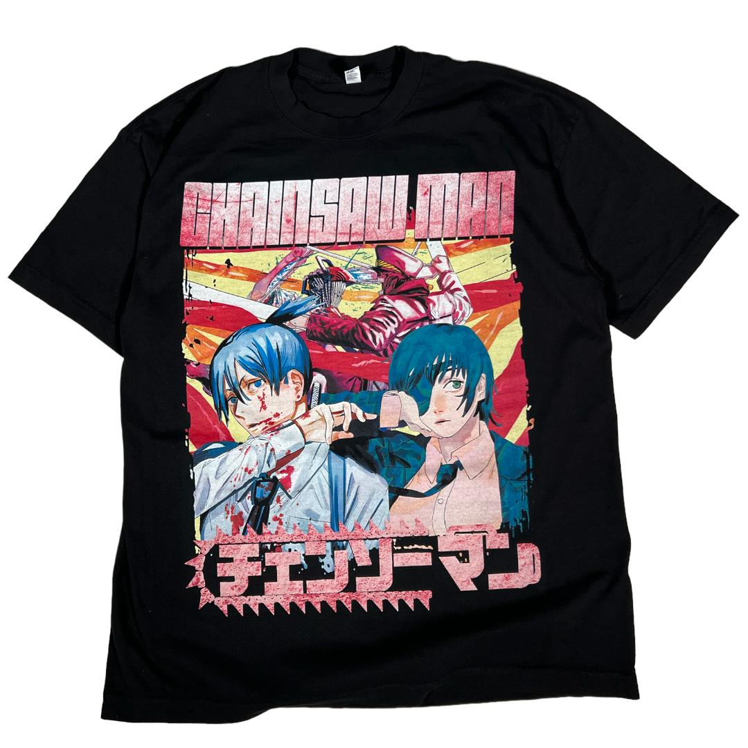 Chainsaw Man vs katana man