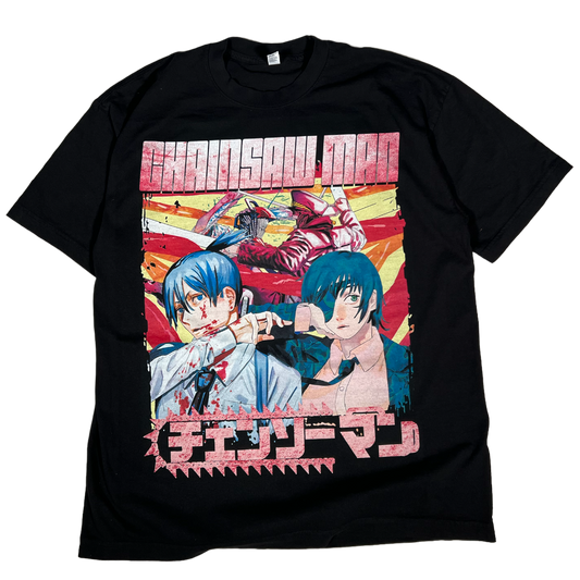 Chainsaw Man vs katana man